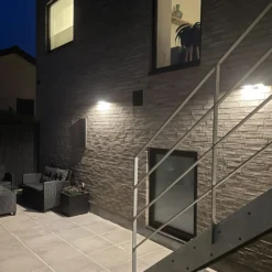 Mylight Brick solcelle væglampe med sensor