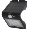 Mylight væglampe med sensor & solcelle, 2W