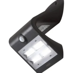 Mylight væglampe med sensor & solcelle, 3,2W
