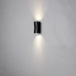Nielsen Light Ask udendørs væglampe, sort