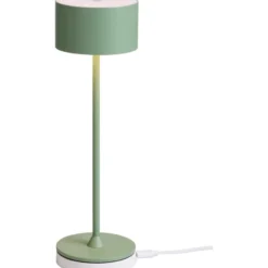 Nielsen Light Bistro genopladelig bordlampe, grøn