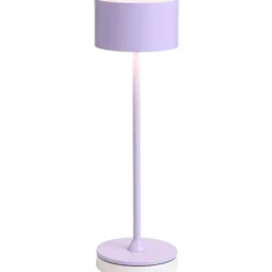 Nielsen Light Bistro genopladelig bordlampe, lilla