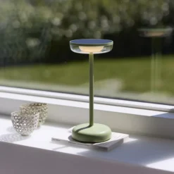 Nielsen Light Breeze solcelle bordlampe, grøn