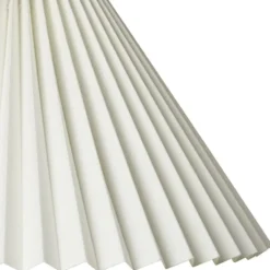 Nielsen Light Carolin Plisse lampeskærm, hvid, H11 cm