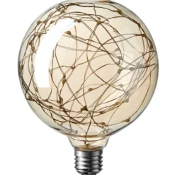 Nielsen Light Clara E27 globepære, 2500K, 1W, Ø12,5 cm