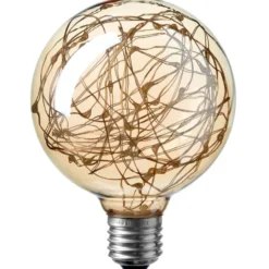 Nielsen Light Clara E27 globepære, 2500K, 1W, Ø9,5 cm