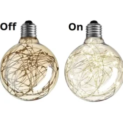 Nielsen Light Clara E27 globepære, 2500K, 1W, Ø9,5 cm
