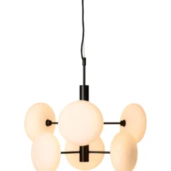 Nielsen Light Continental lysekrone, sort