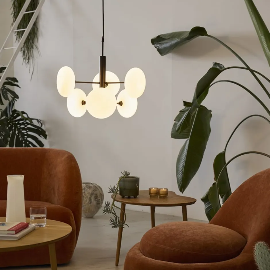 Nielsen Light Continental lysekrone, sort