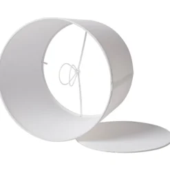 Nielsen Light Emma Cabana lampeskærm, hvid, H17 cm