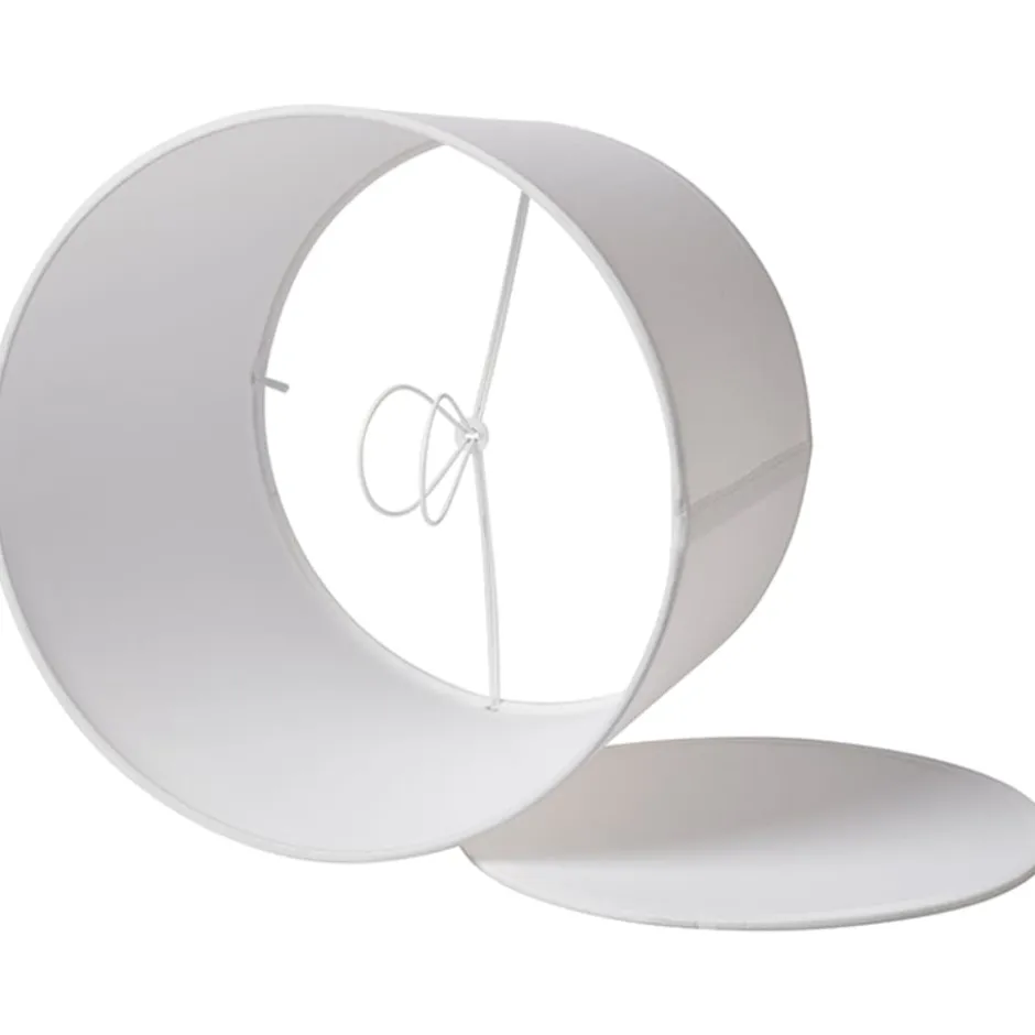 Nielsen Light Emma Cabana lampeskærm, hvid, H17 cm