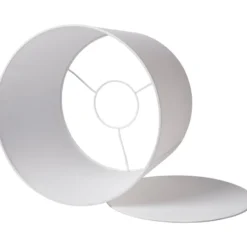 Nielsen Light Emma Cabana lampeskærm, hvid, H25 cm