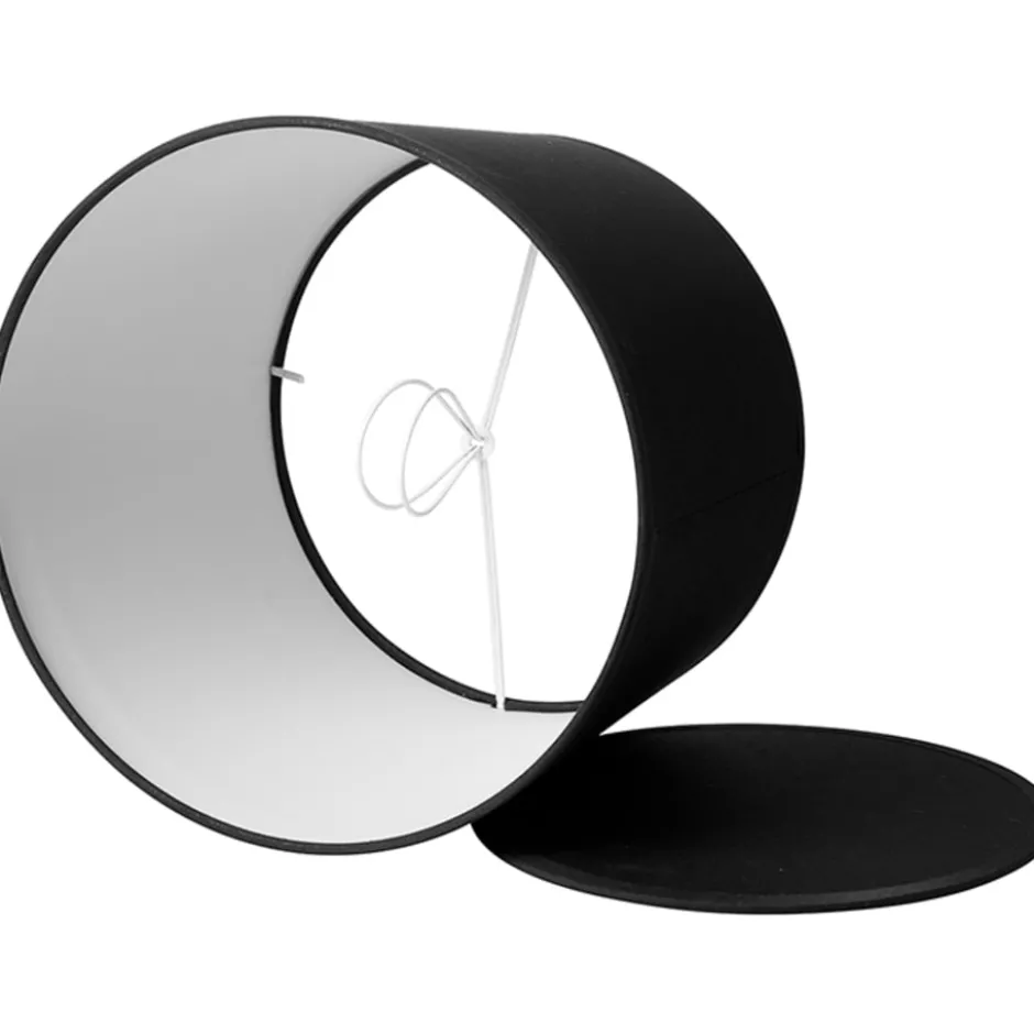 Nielsen Light Emma Cabana lampeskærm, sort, H17 cm