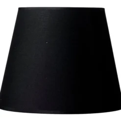 Nielsen Light Emma Domus lampeskærm, sort/guld, H20 cm
