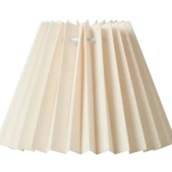 Nielsen Light Emma Hacienda Plisse lampeskærm, beige, H11,5 cm