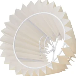 Nielsen Light Emma Hacienda Plisse lampeskærm, beige, H11,5 cm