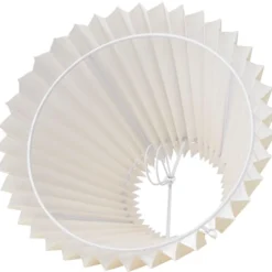 Nielsen Light Emma Hacienda Plisse lampeskærm, beige, H15 cm