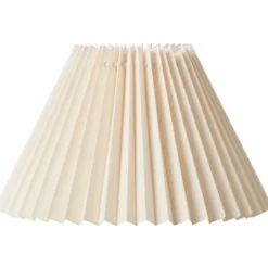 Nielsen Light Emma Hacienda Plisse lampeskærm, beige, H16 cm