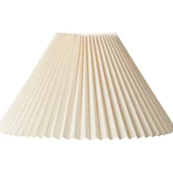 Nielsen Light Emma Hacienda Plisse lampeskærm, beige, H22 cm