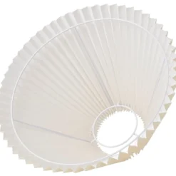 Nielsen Light Emma Hacienda Plisse lampeskærm, beige, H22 cm