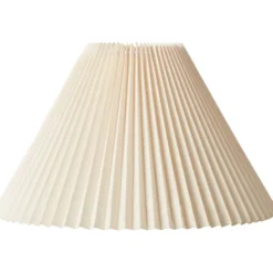 Nielsen Light Emma Hacienda Plisse lampeskærm, beige, H27 cm
