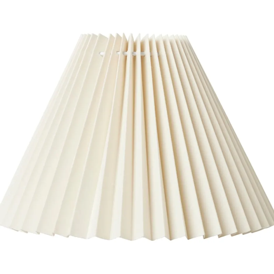 Nielsen Light Emma Piso Plisse lampeskærm til væg/pendel, beige, H16,5 cm
