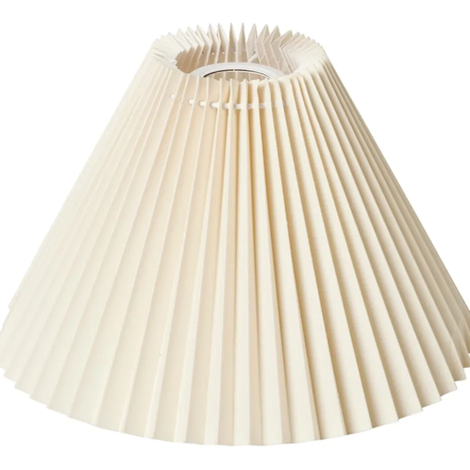 Nielsen Light Emma Piso Plisse lampeskærm til væg/pendel, beige, H19 cm