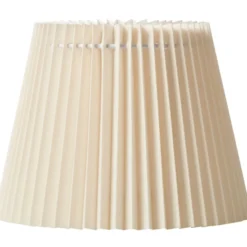 Nielsen Light Emma Villa Plisse lampeskærm, beige, H14 cm