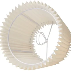 Nielsen Light Emma Villa Plisse lampeskærm, beige, H14 cm
