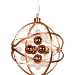 Nielsen Light Galaxy lysekrone, kobber