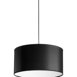 Nielsen Light Isabella Castillo lampeskærm, sort/hvid, Ø40 cm