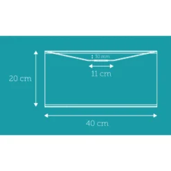 Nielsen Light Isabella Castillo lampeskærm, sort/hvid, Ø40 cm