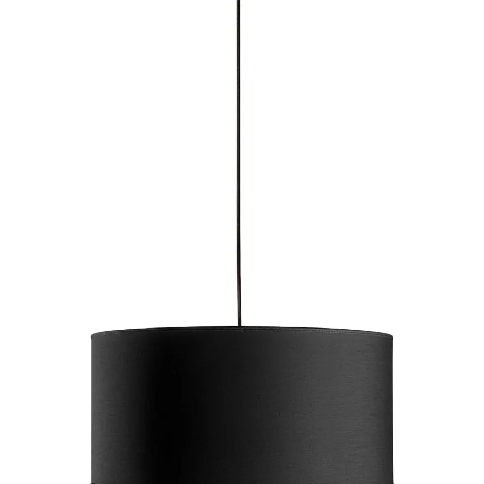 Nielsen Light Isabella Castillo lampeskærm, sort/kobber, Ø40 cm