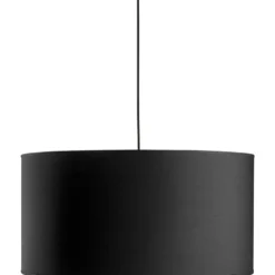 Nielsen Light Isabella Castillo lampeskærm, sort/kobber, Ø50 cm