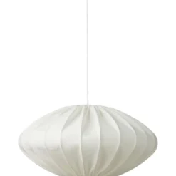 Nielsen Light Jasmin Ellipse pendel, hvid ledning, hvid