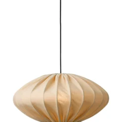 Nielsen Light Jasmin Ellipse pendel, sort ledning, sand