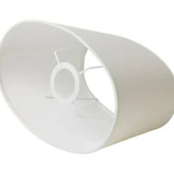 Nielsen Light Jasmin lampeskærm, hvid, H16 cm