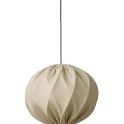 Nielsen Light Jasmin pendel, sort ledning, sand
