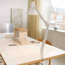 Nielsen Light Jensen arkitektlampe, hvid