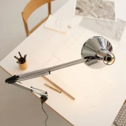 Nielsen Light Jensen arkitektlampe, krom