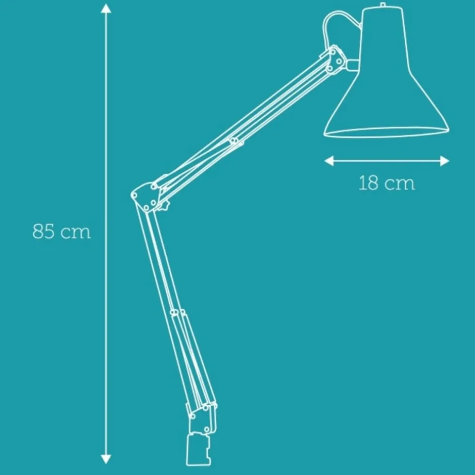 Nielsen Light Jensen arkitektlampe, sort