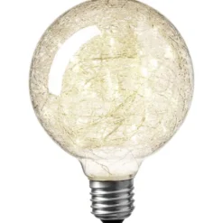 Nielsen Light Klokkeblomst E27 globepære, 2500K, 1W, Ø9,5 cm
