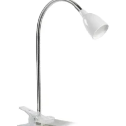 Nielsen Light Kobra klemmelampe, hvid