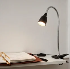 Nielsen Light Kobra klemmelampe, sort
