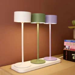 Nielsen Light ladestation til Bistro genopladelige bordlamper, til 3 lamper, hvid
