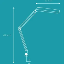 Nielsen Light LED arkitektlampe, sort