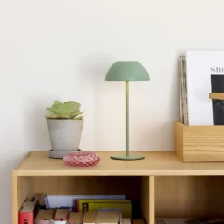 Nielsen Light Luna genopladelig bordlampe, grøn