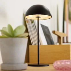 Nielsen Light Luna genopladelig bordlampe, sort