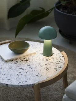 Nielsen Light Move Me genopladelig bordlampe, grøn