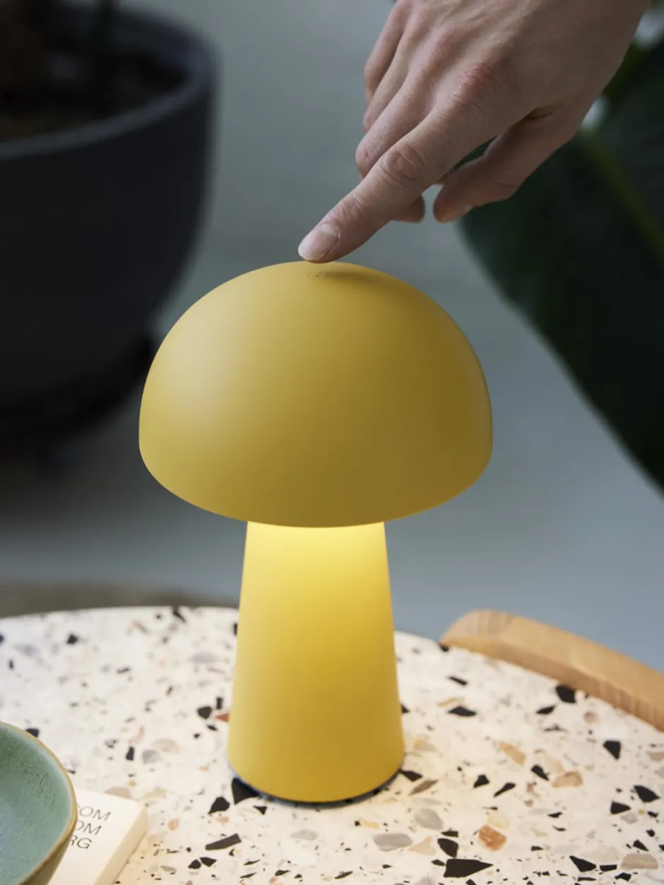 Nielsen Light Move Me genopladelig bordlampe, gul